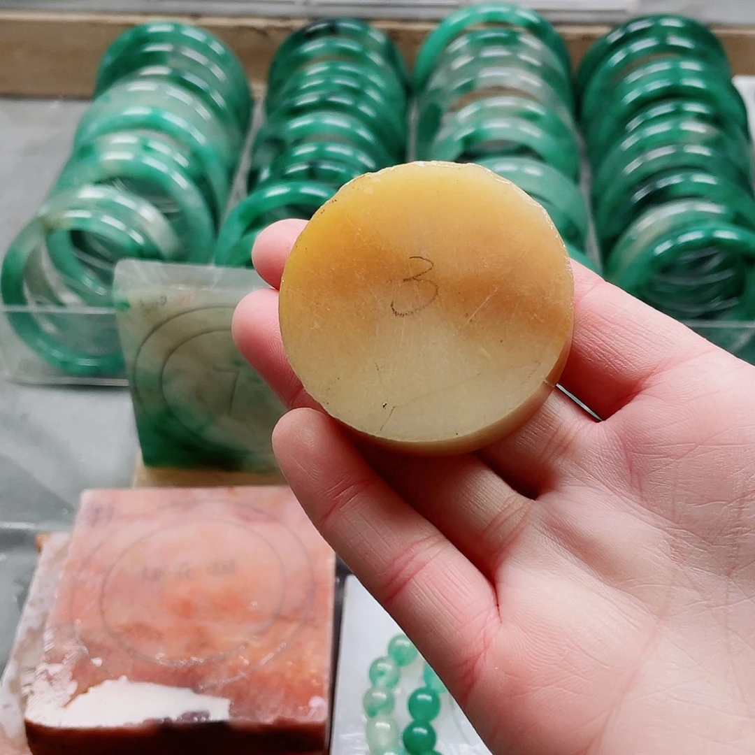 石英质玉珠宝半成品未镶嵌