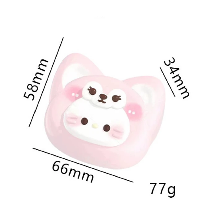 【默认微瑕】贝尓捏捏乐解压纯手工硅胶制作no退no换