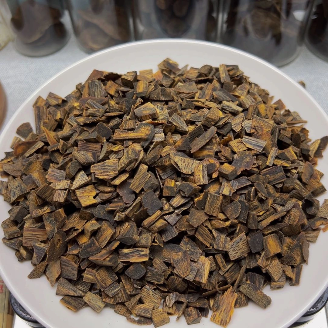 沉香沉香碎屑白棋沉水切珠料30克