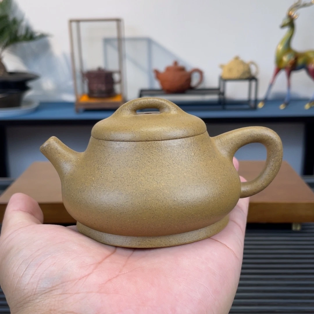 茶壶紫砂老青段饮瓢180cc