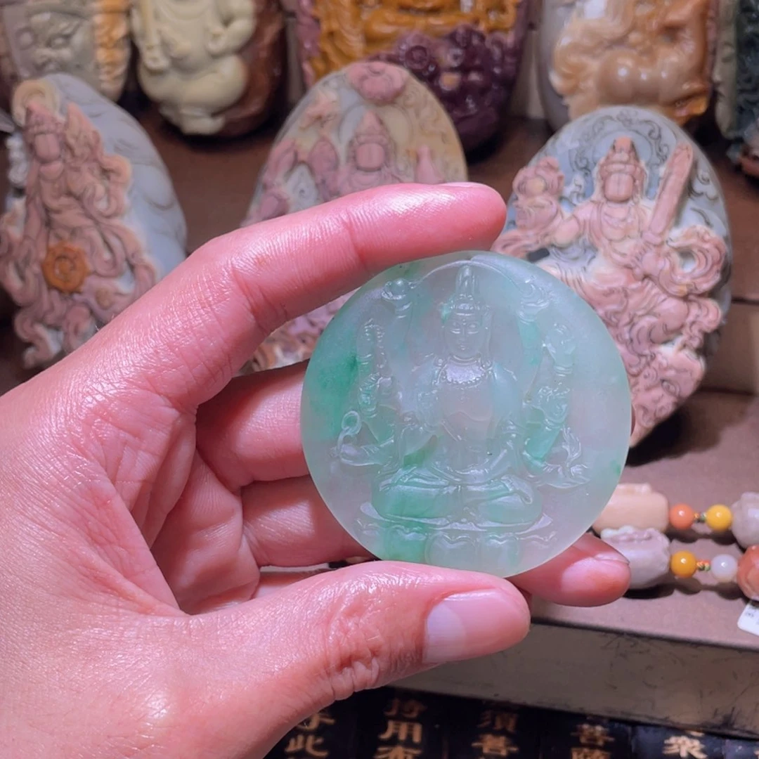 定制石英质玉未镶嵌钰*娘12