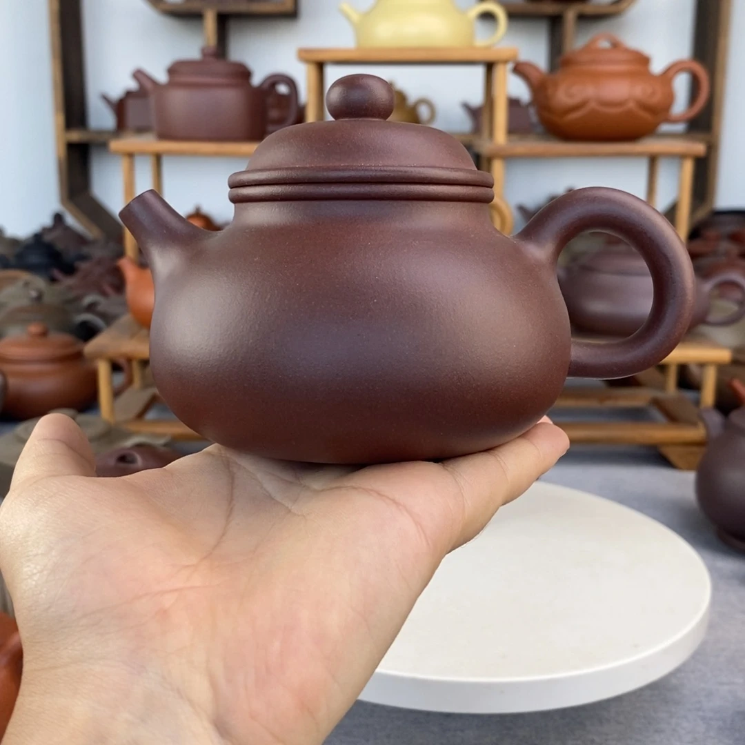 C***档茶壶紫砂全手容天