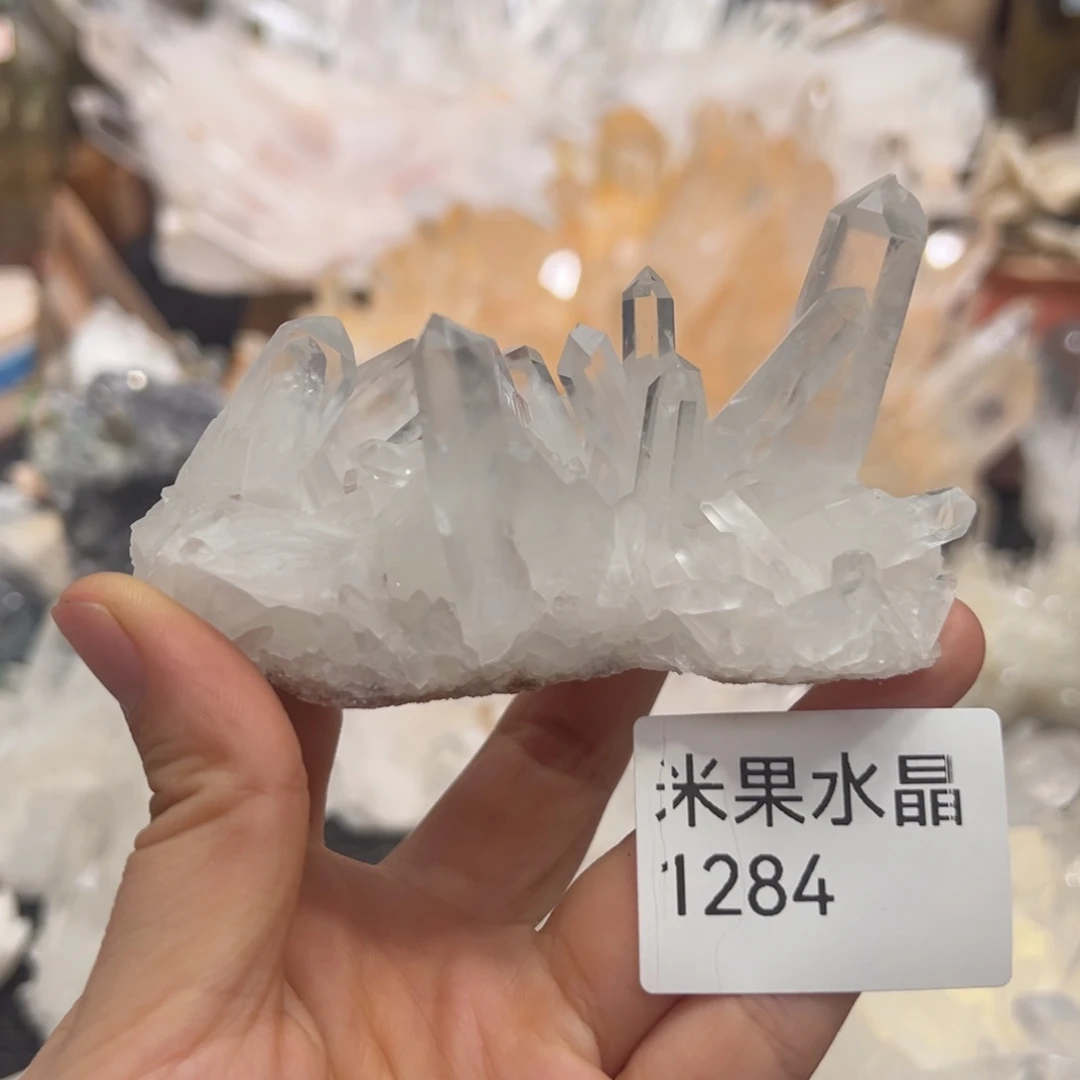 水晶未镶嵌珠宝半成品