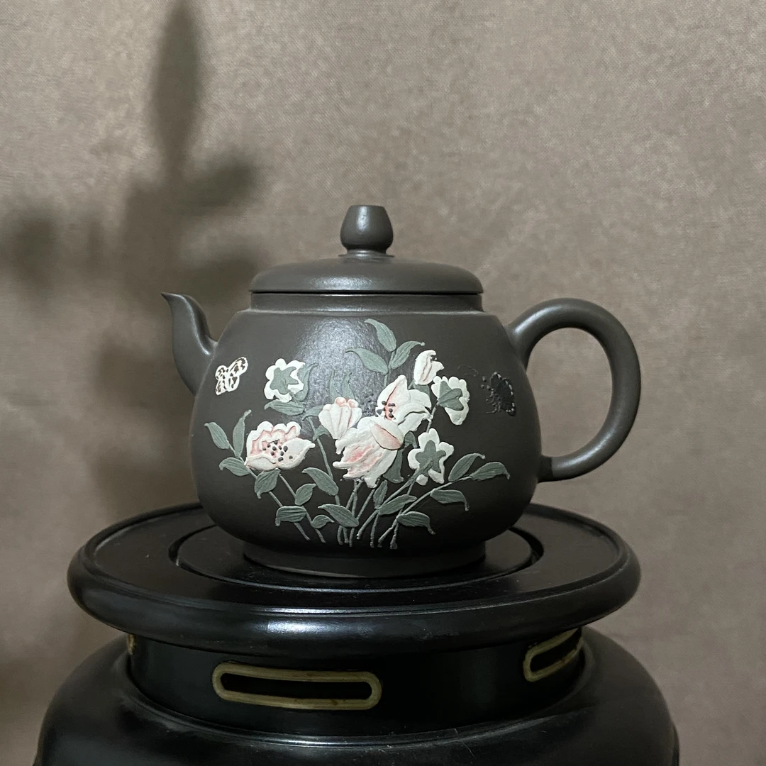 宜兴手工紫砂陶 茶壶GS3381-14