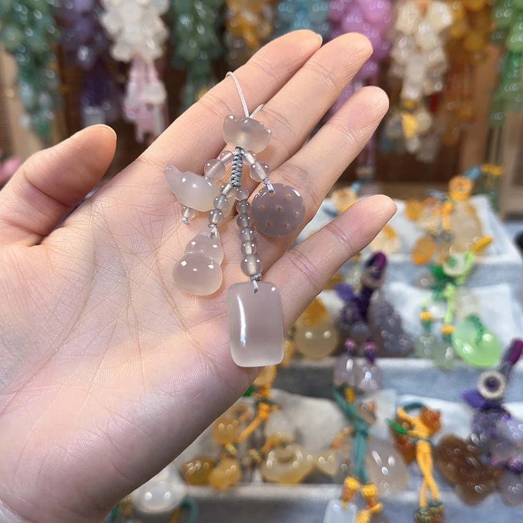 玛瑙/玉髓挂件未镶嵌