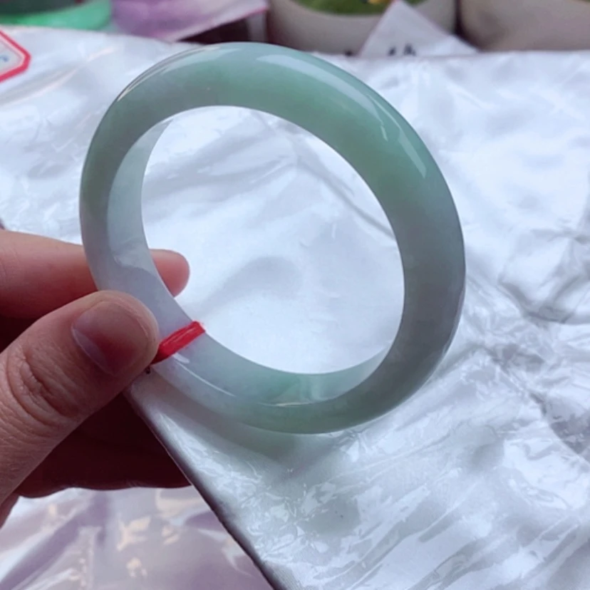 【闪购商品】翡翠手镯未镶嵌57正圈