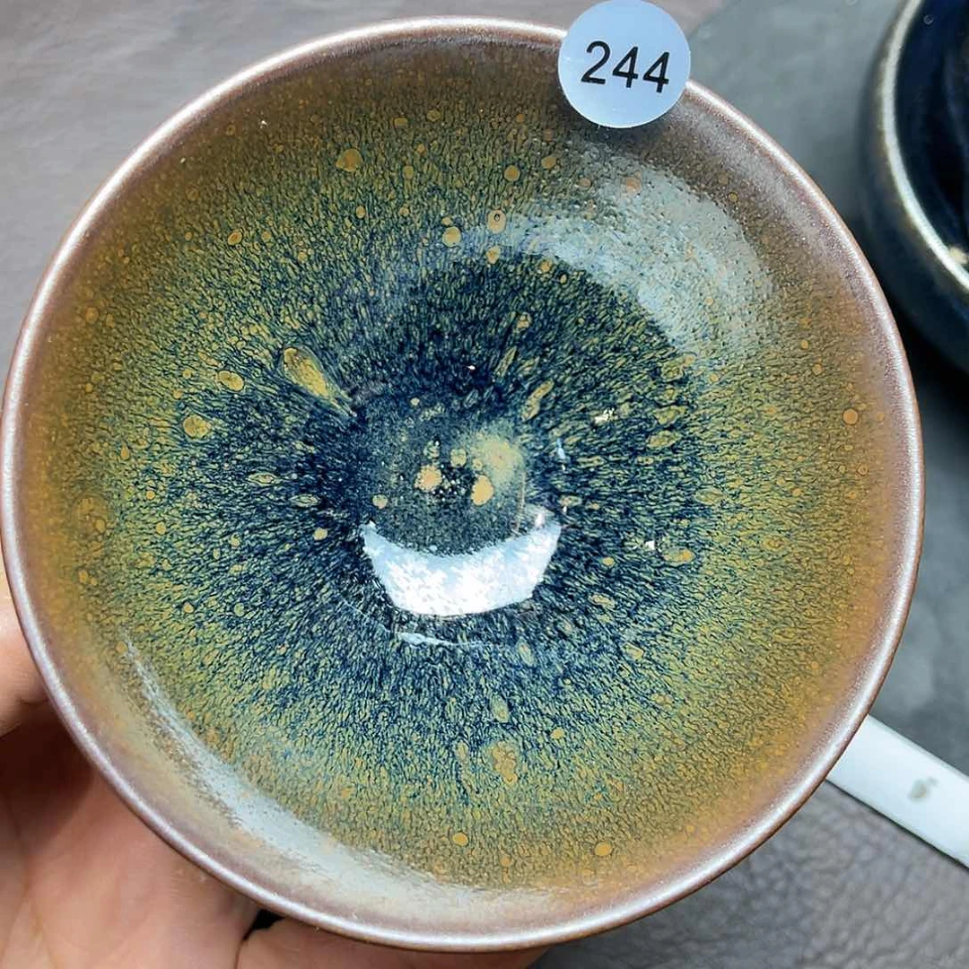 茶盏龙窑柴烧尊杯器型
