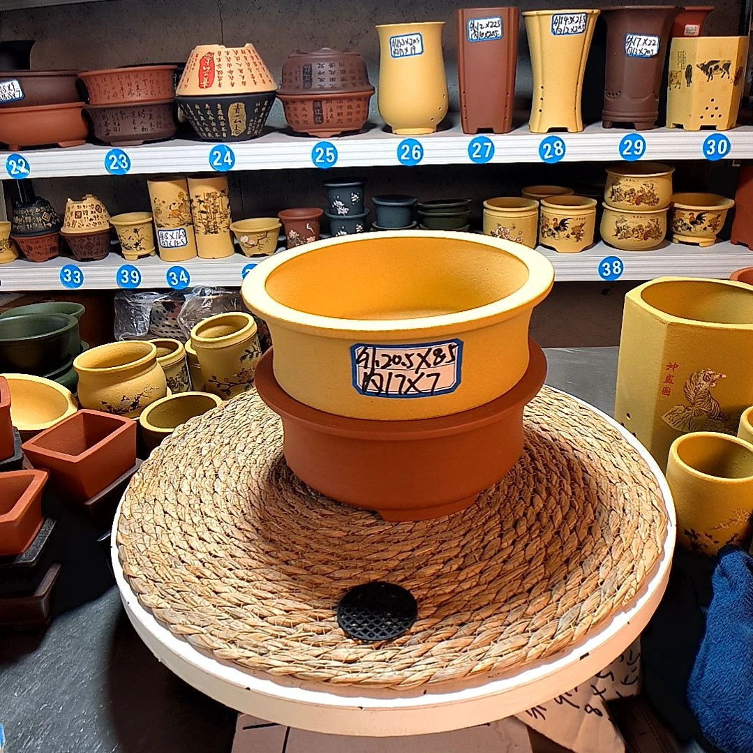 宜兴紫砂紫砂花盆花盆