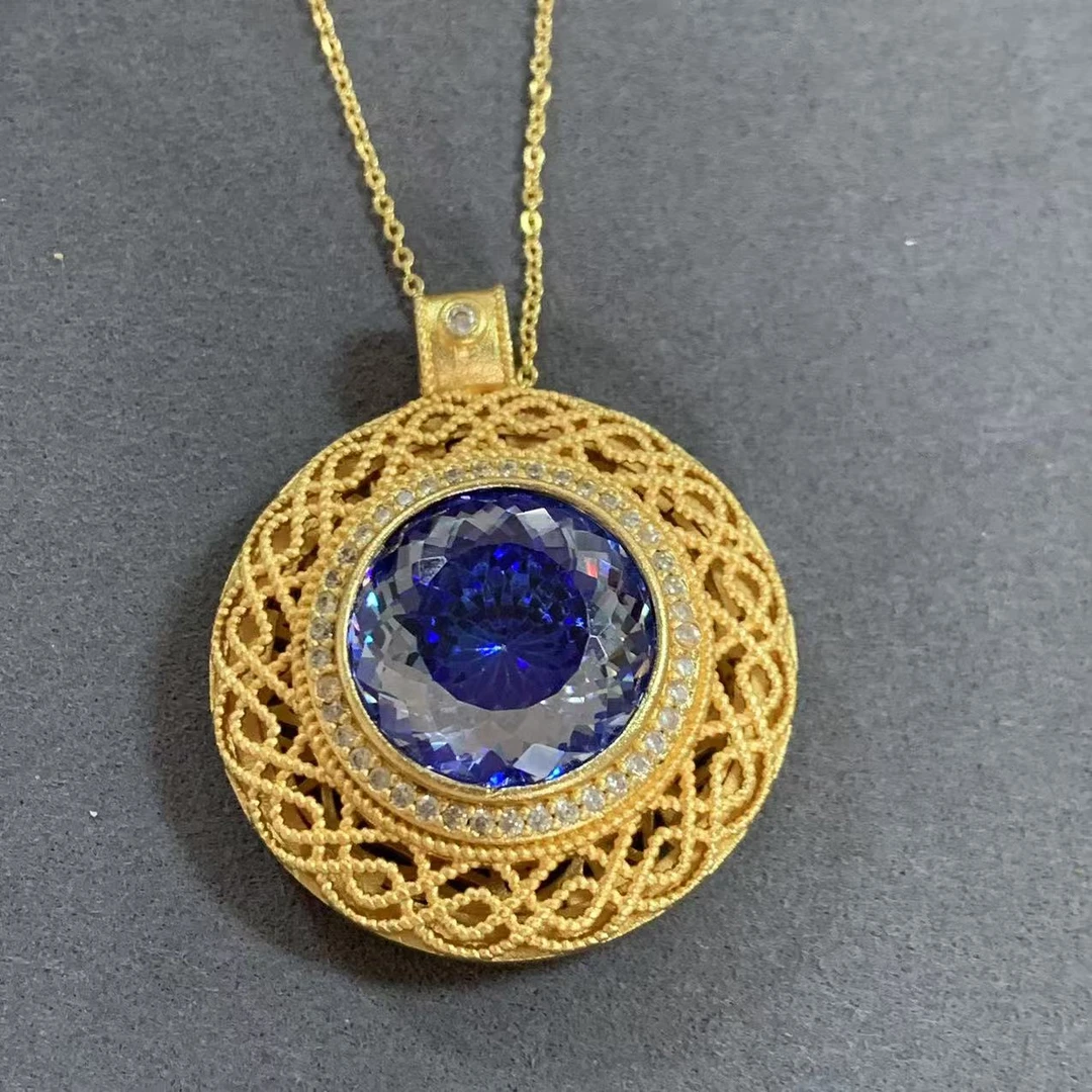 【南非定制】经典高级轻奢大气百搭吊坠wd114509