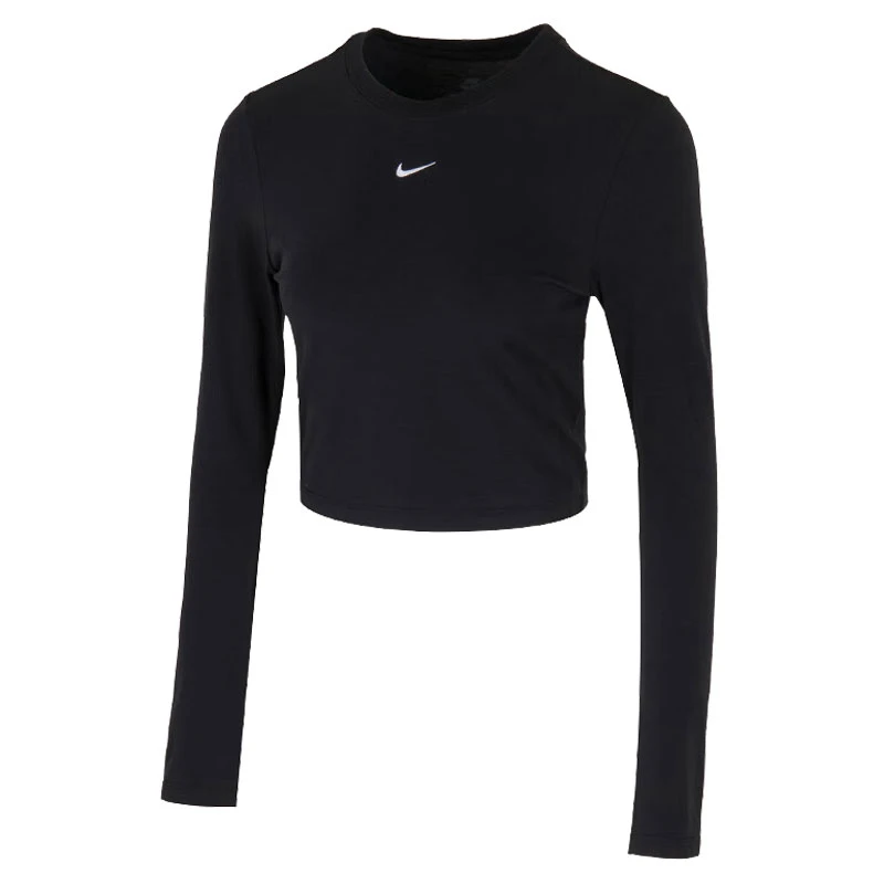 NIKE/耐克【双旦礼】2025运动休闲时尚百搭紧身长袖T恤 女款 HF5323