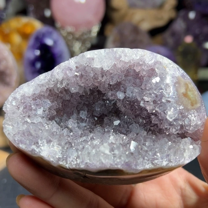 水晶未镶嵌珠宝半成品