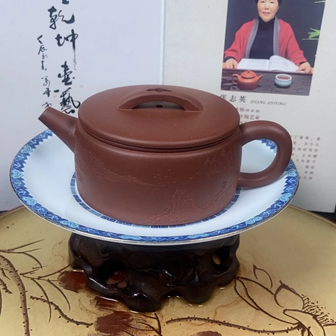 紫砂茶壶全手200 容量宜兴紫砂壶