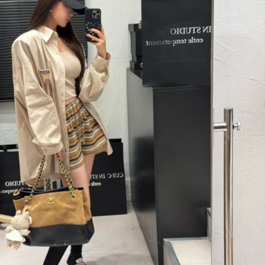 10321韩系吊带衬衫66861条纹短裤韩风套