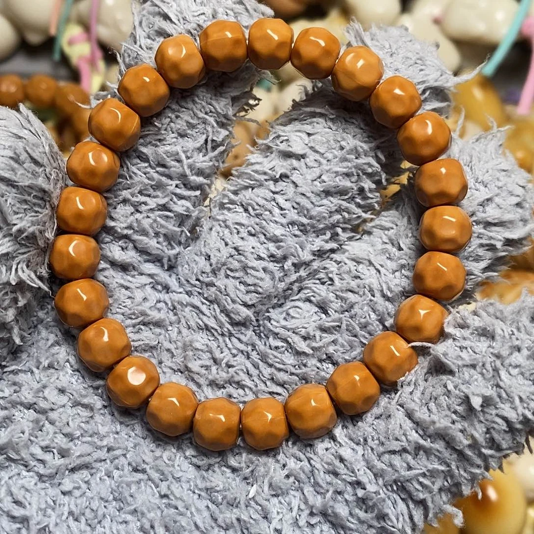 吊坠菩提根/象牙果全品小奶酪猴头手串