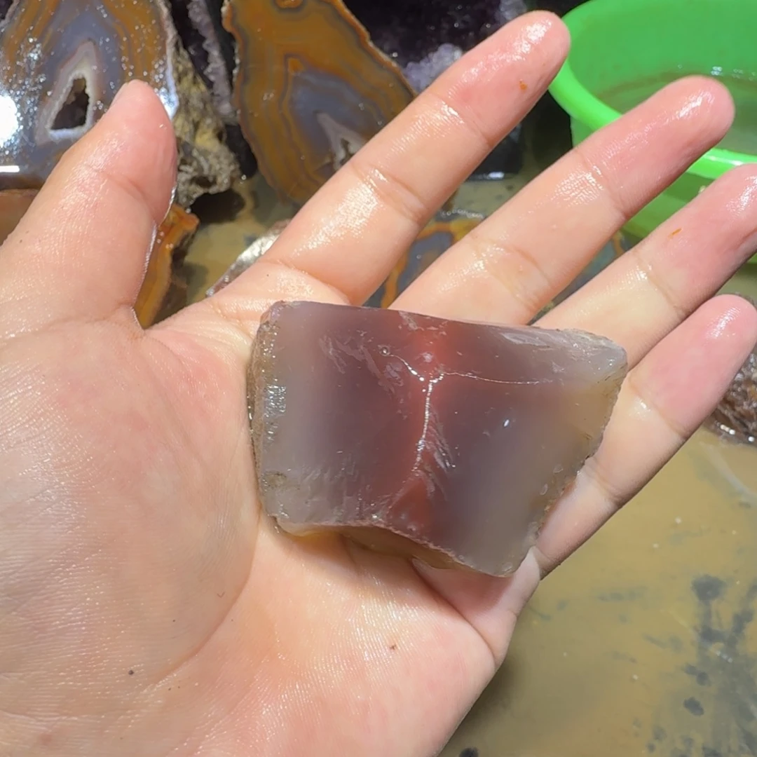 未镶嵌玛瑙/玉髓珠宝半成品