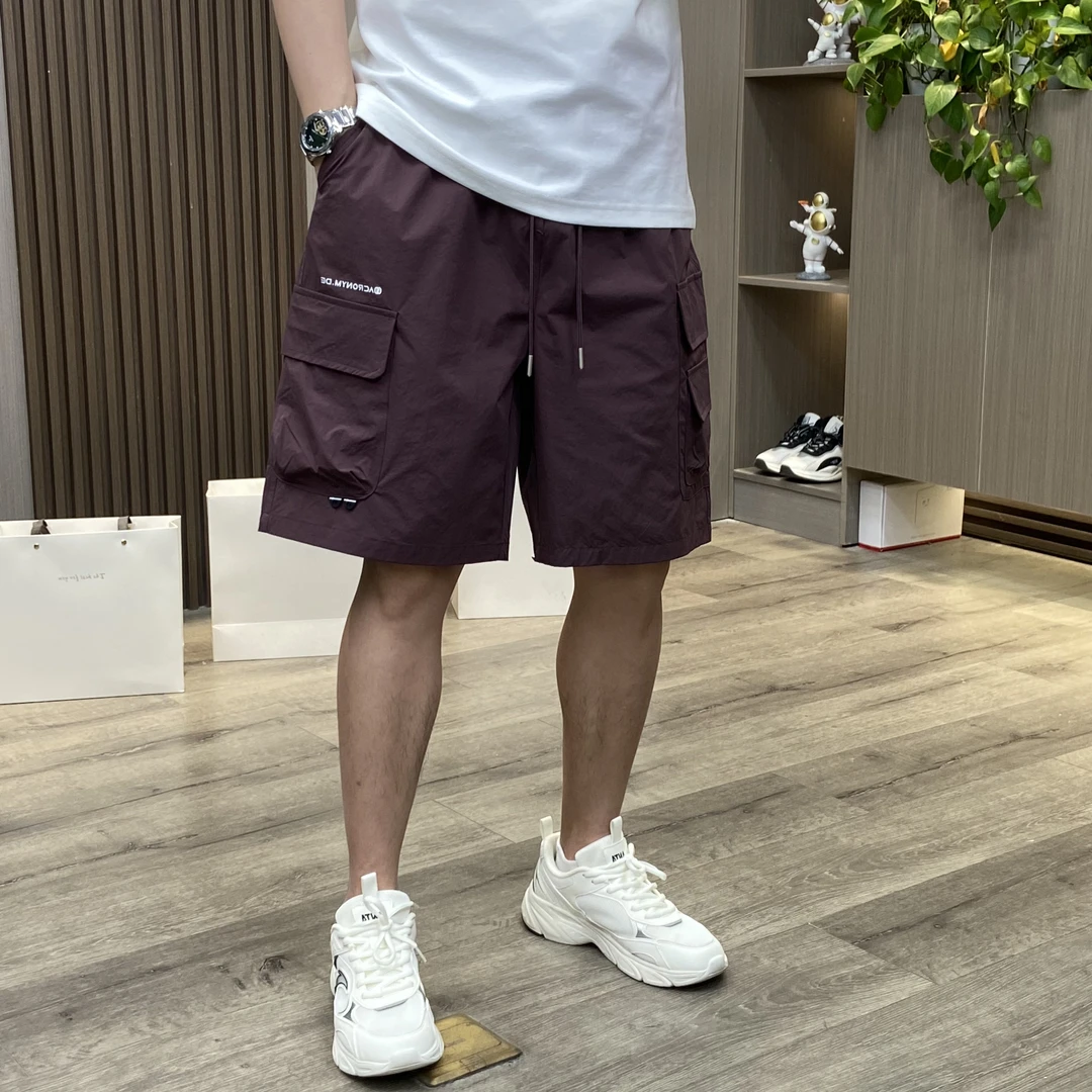 夏季男户外速干多口袋25D-310时尚潮流新款休闲宽松百搭工装短裤