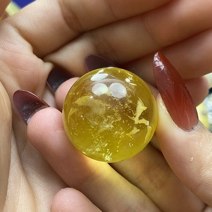 琥珀颈饰未镶嵌吊坠