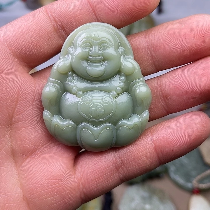 和田玉吊坠(赠链)未镶嵌