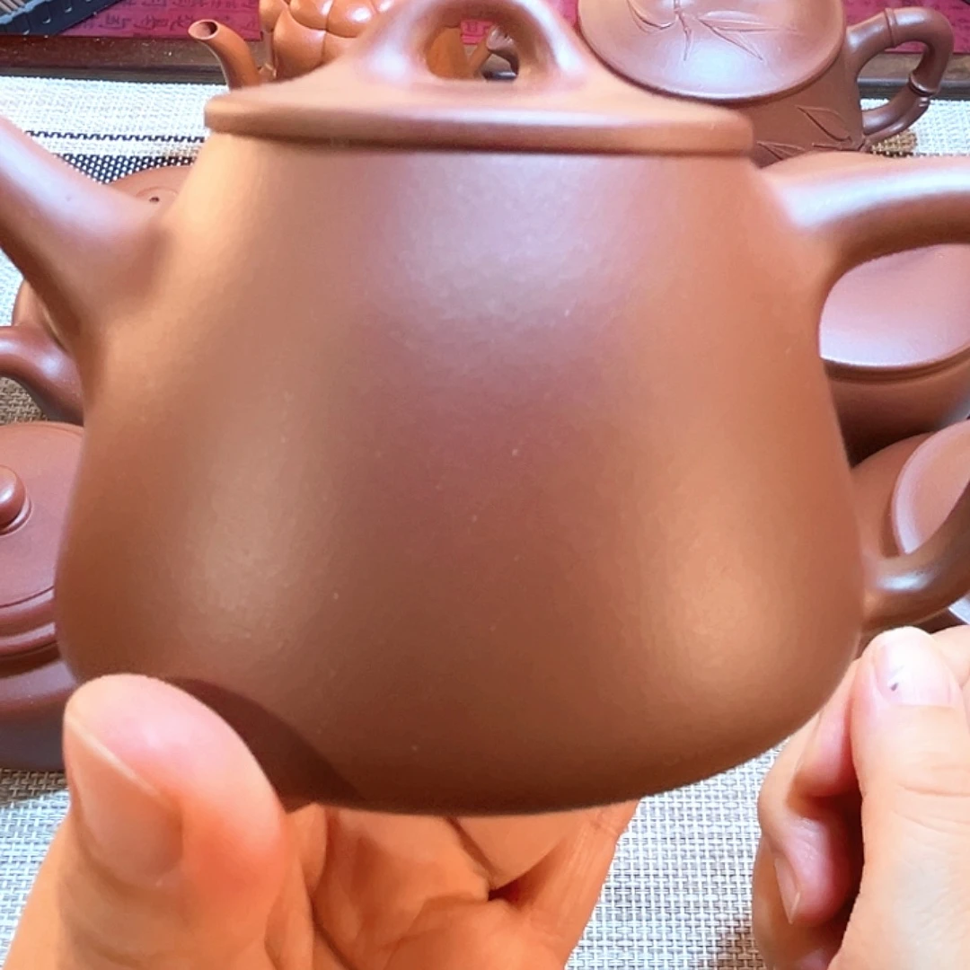 边***迹茶壶紫泥作品价特