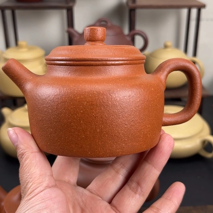 战***】紫砂茶壶全手工德钟