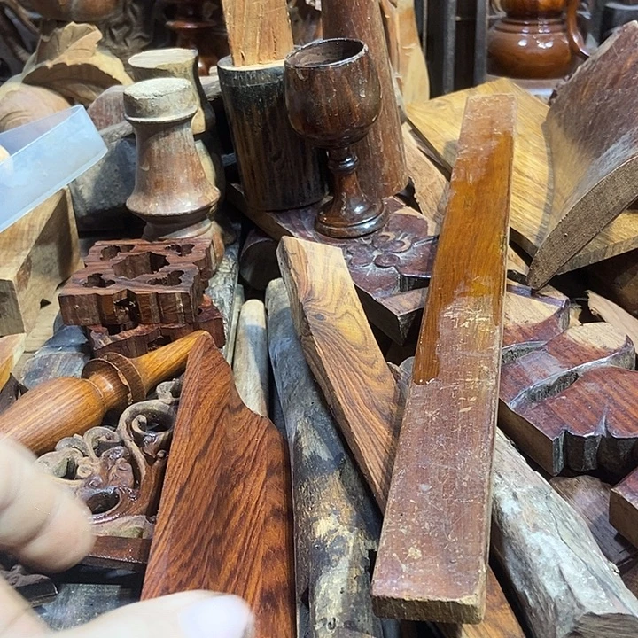 人***家黄花梨/降香黄檀木