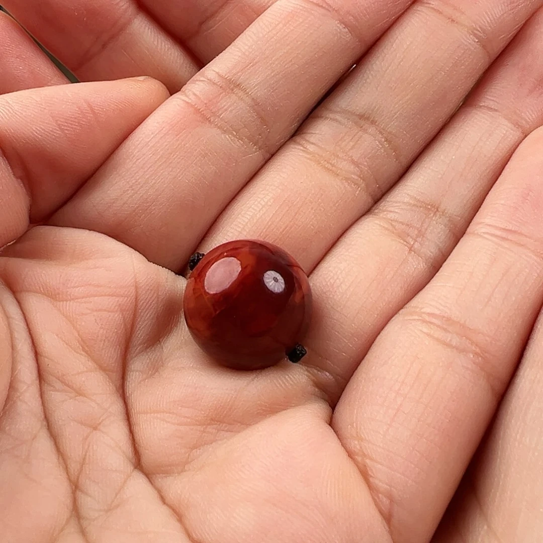 南红玛瑙单珠未镶嵌佳