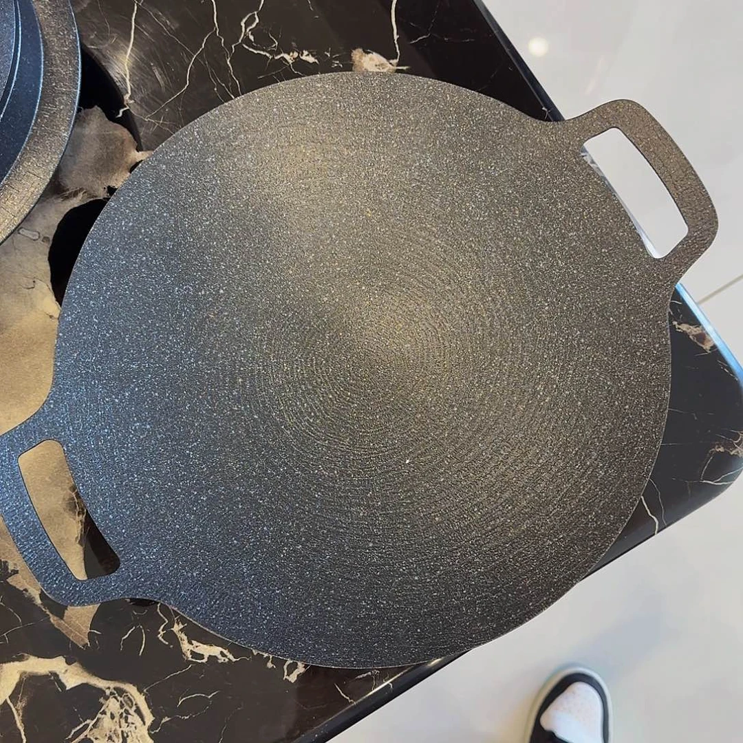 棉花麦饭石烤盘34口径