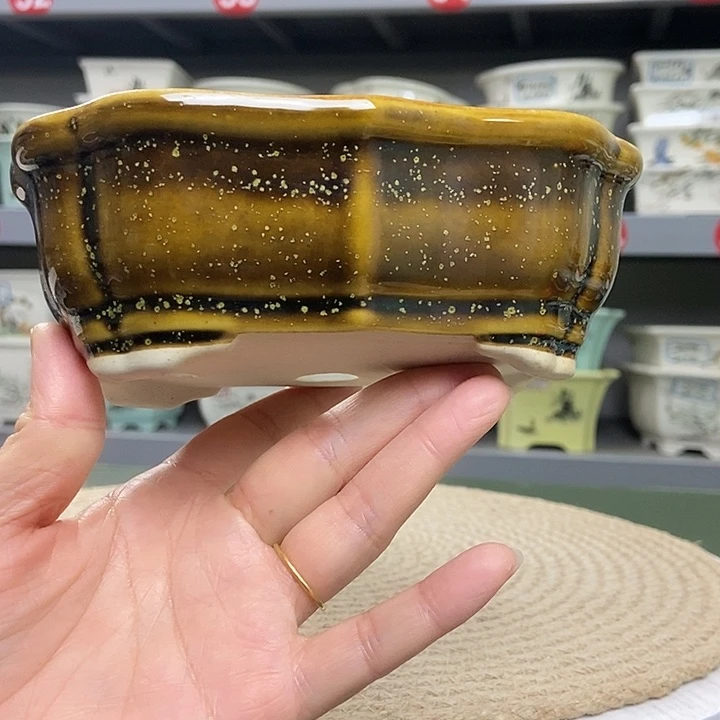 紫砂宜兴紫砂花盆