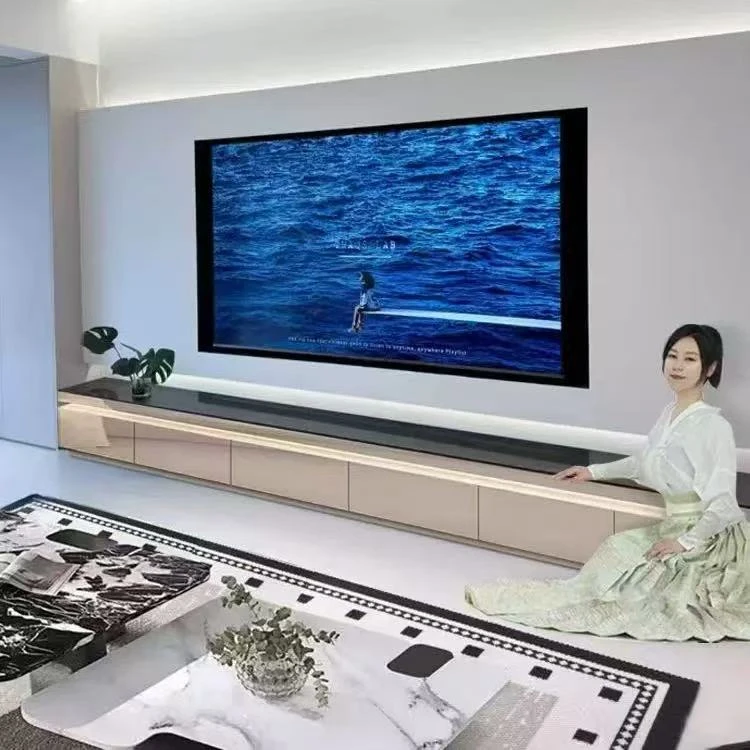 落地电视柜现代轻奢高级感茶几电视柜 2025现新款意式客厅电视柜