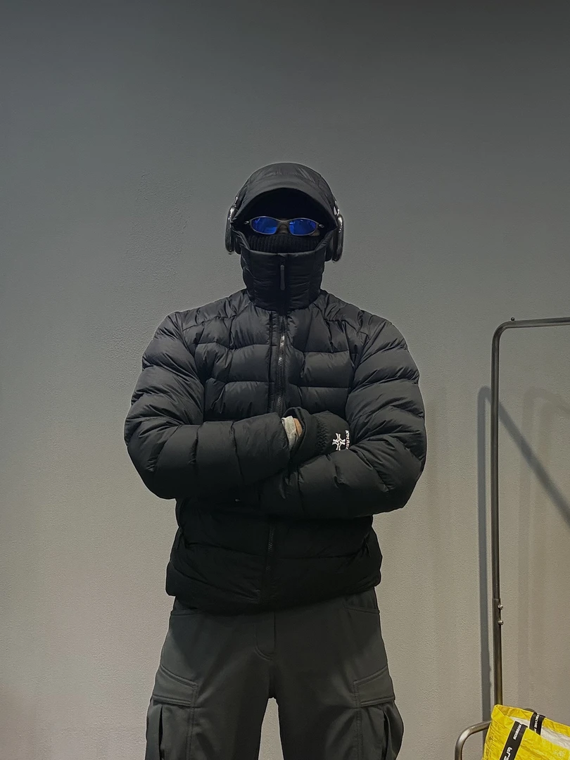 【卡秋山】钢骨Thorium90新国标白鸭绒户外排骨连帽羽绒服夹克外套