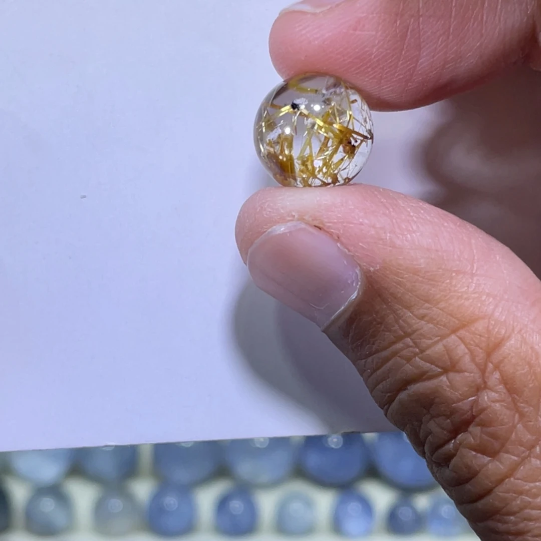 水晶未镶嵌珠宝半成品