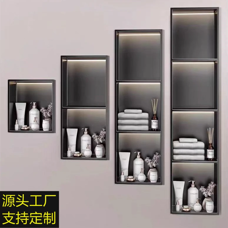 晟新嵌入式成品现货收纳壁龛浴室洗手间玄关电视柜壁龛卫生间定制