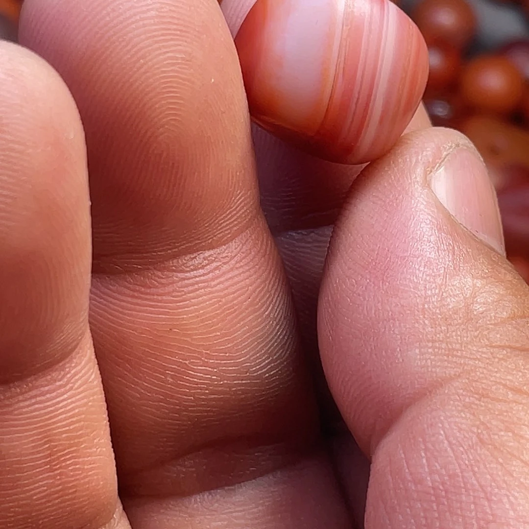 正***义南红玛瑙珠子未镶嵌