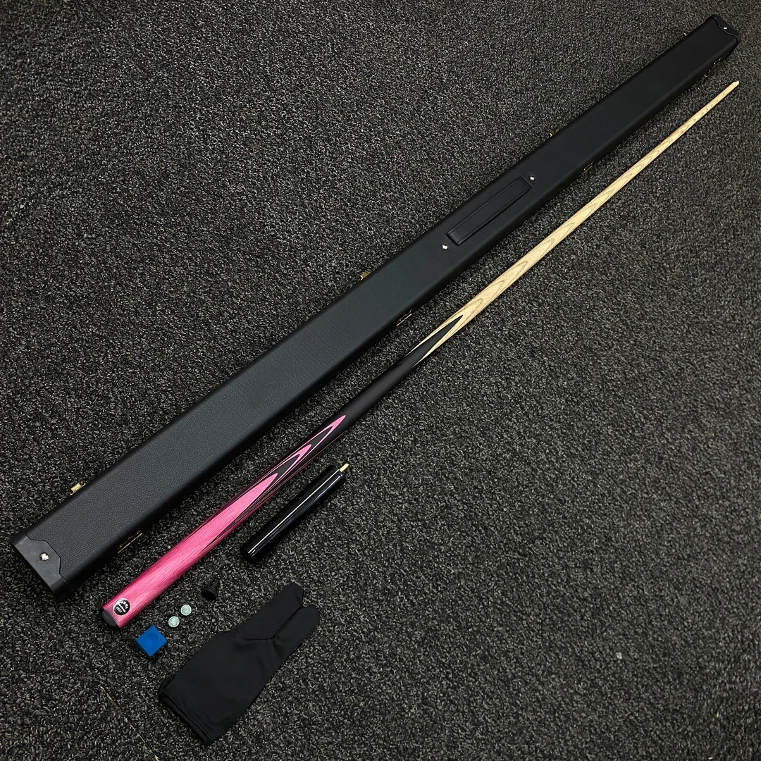 神匠系列 紫霞台球球杆中式八球一体通体杆斯诺克发力通透稳定拼