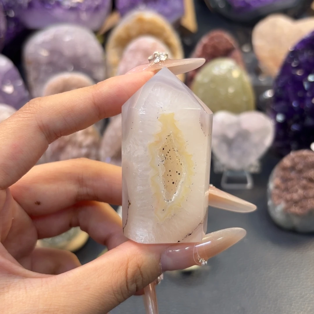 紫晶大型摆件（非配饰）未镶嵌4号 柱子