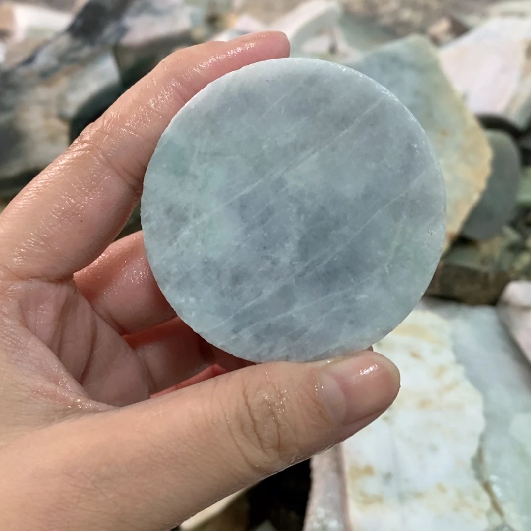 翡翠未镶嵌颈饰天然翡翠