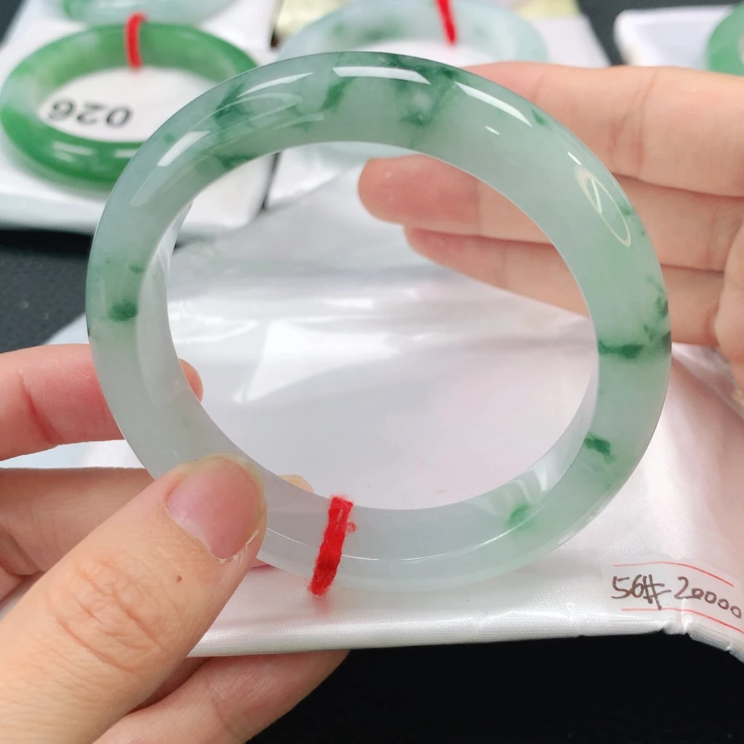 未镶嵌手镯翡翠缅甸56