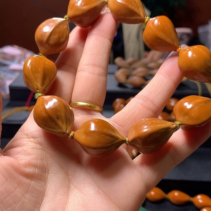 橄榄核手串/手链M*三花手串