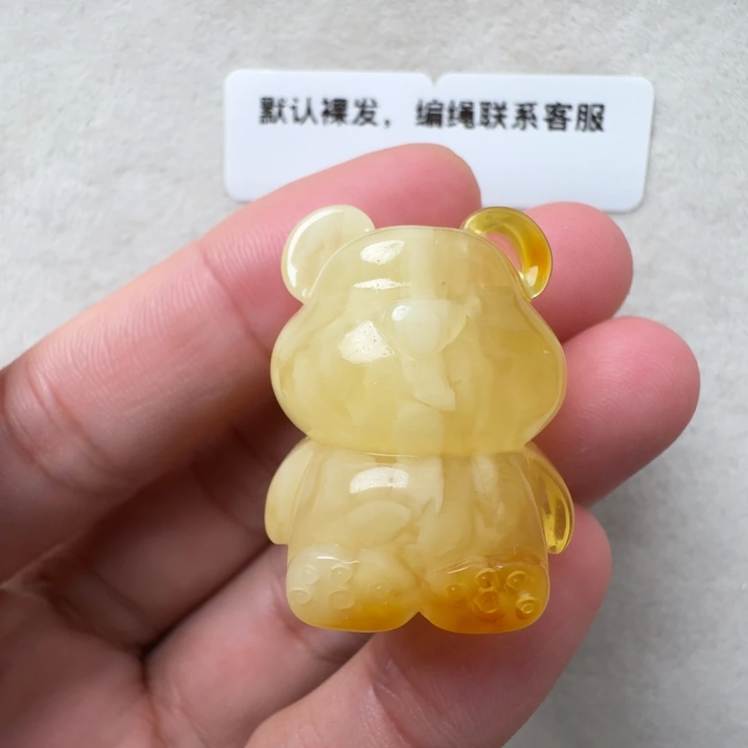 蜜蜡未镶嵌珠宝奇石超过七天不退不换，有瑕疵