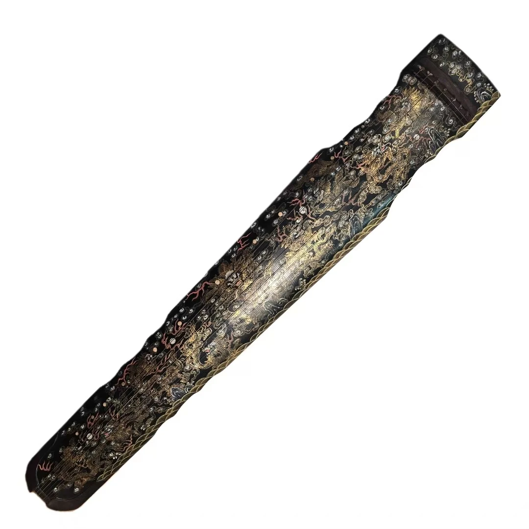 Lot13清代 龙纹古琴