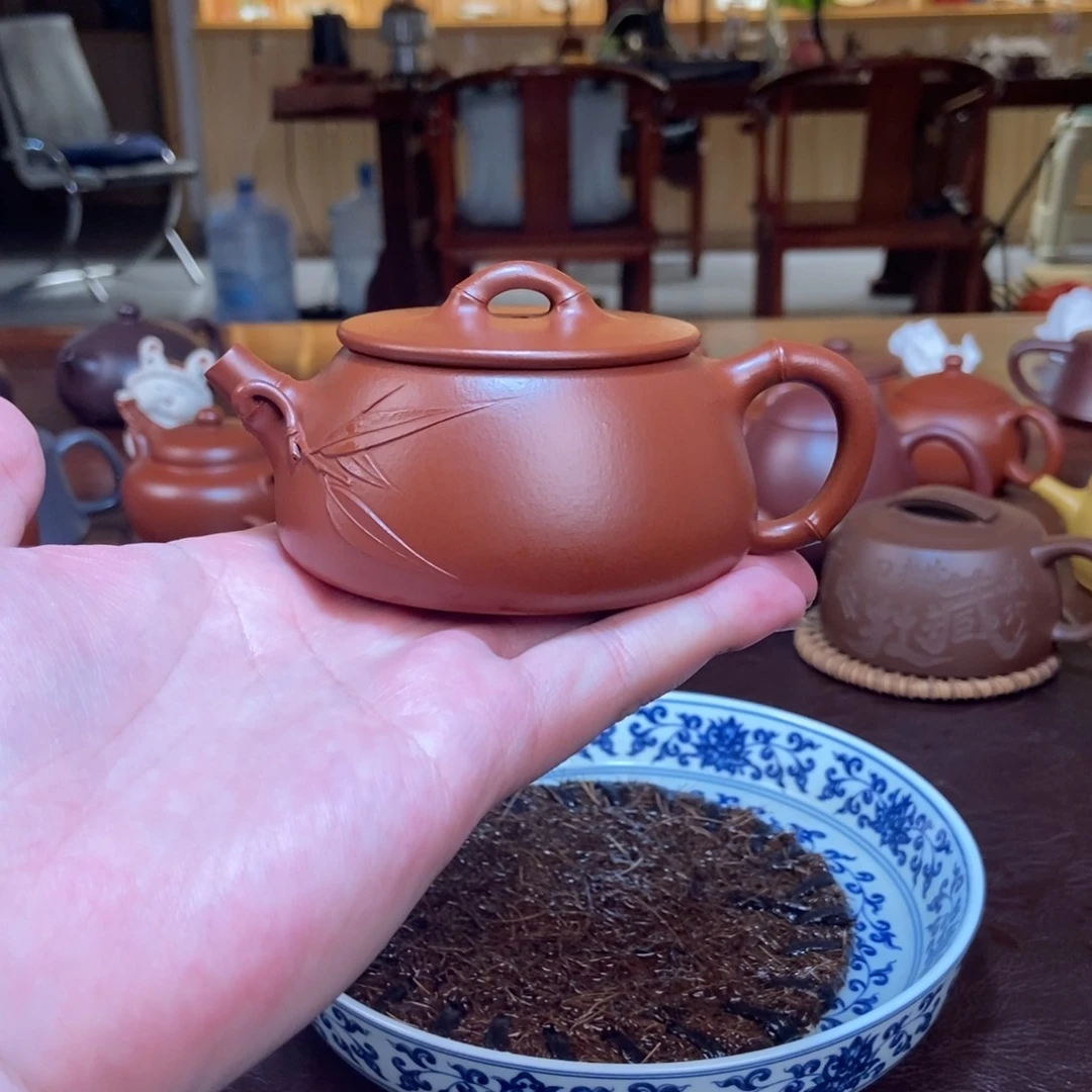 茶壶紫砂波*仔石瓢紫砂壶