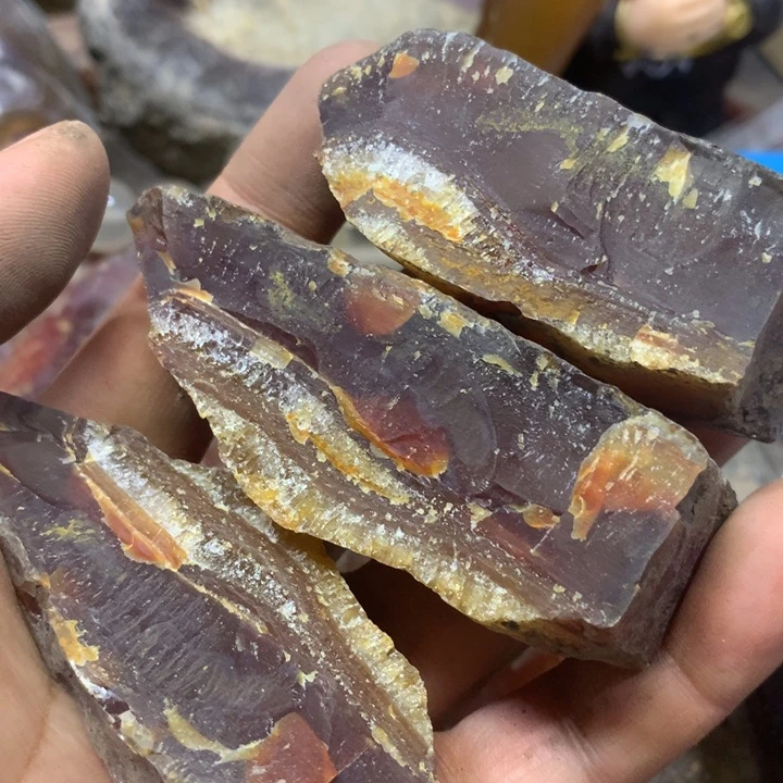 蛮***》玛瑙/玉髓原石未镶嵌