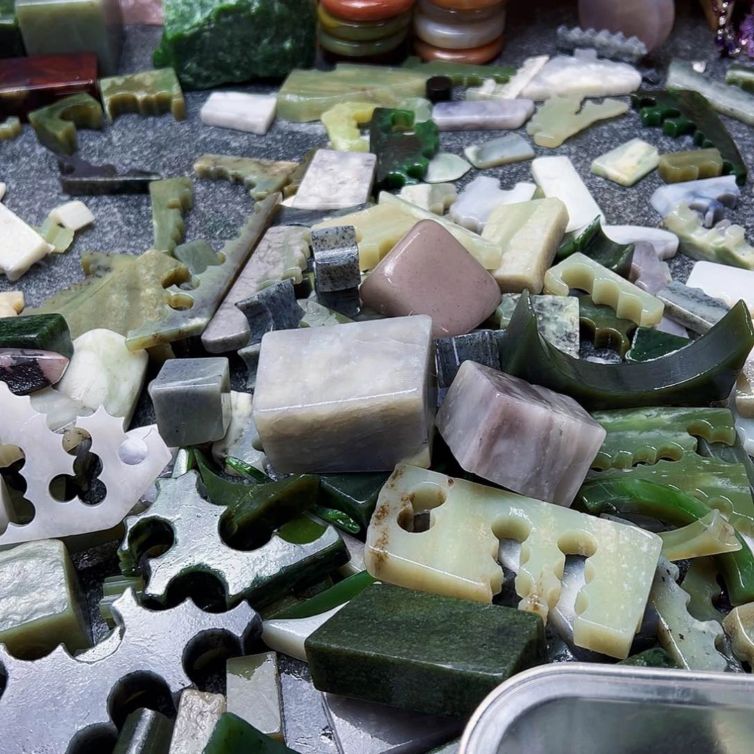 和田玉（糖玉）珠宝半成品未镶嵌