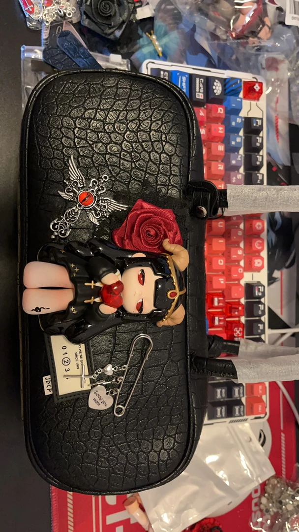 正版设计师手作diy潮玩娃包包