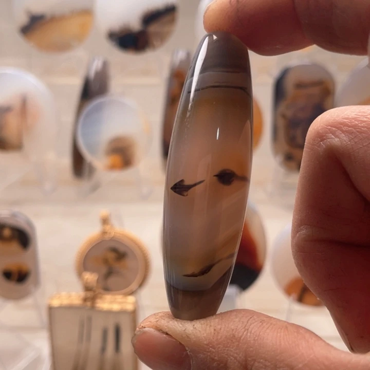 未镶嵌吊坠(不含链)玛瑙/玉髓