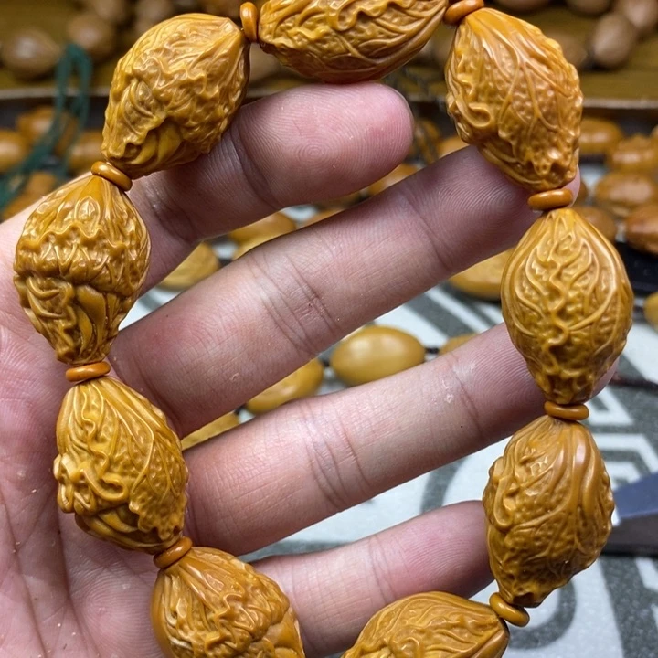 橄榄核手串/手链橄榄核雕工艺手串