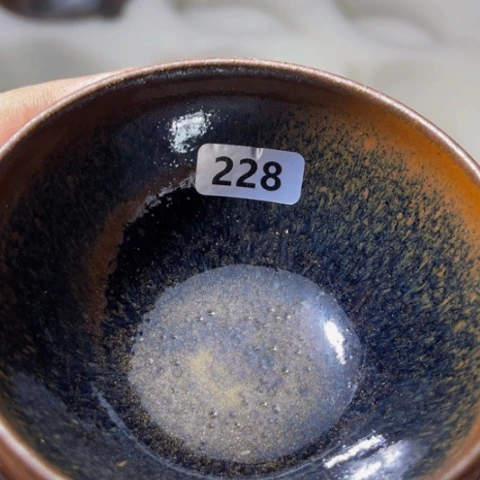 茶盏原矿原釉柴烧建盏