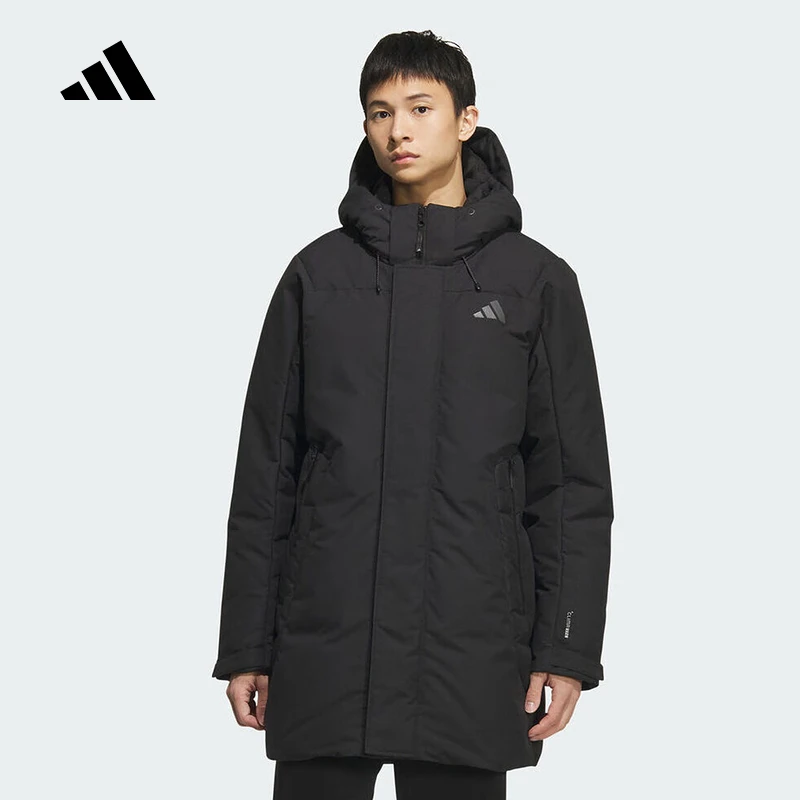 阿迪达斯 （adidas）2025冬男中长羽绒服 KC2512