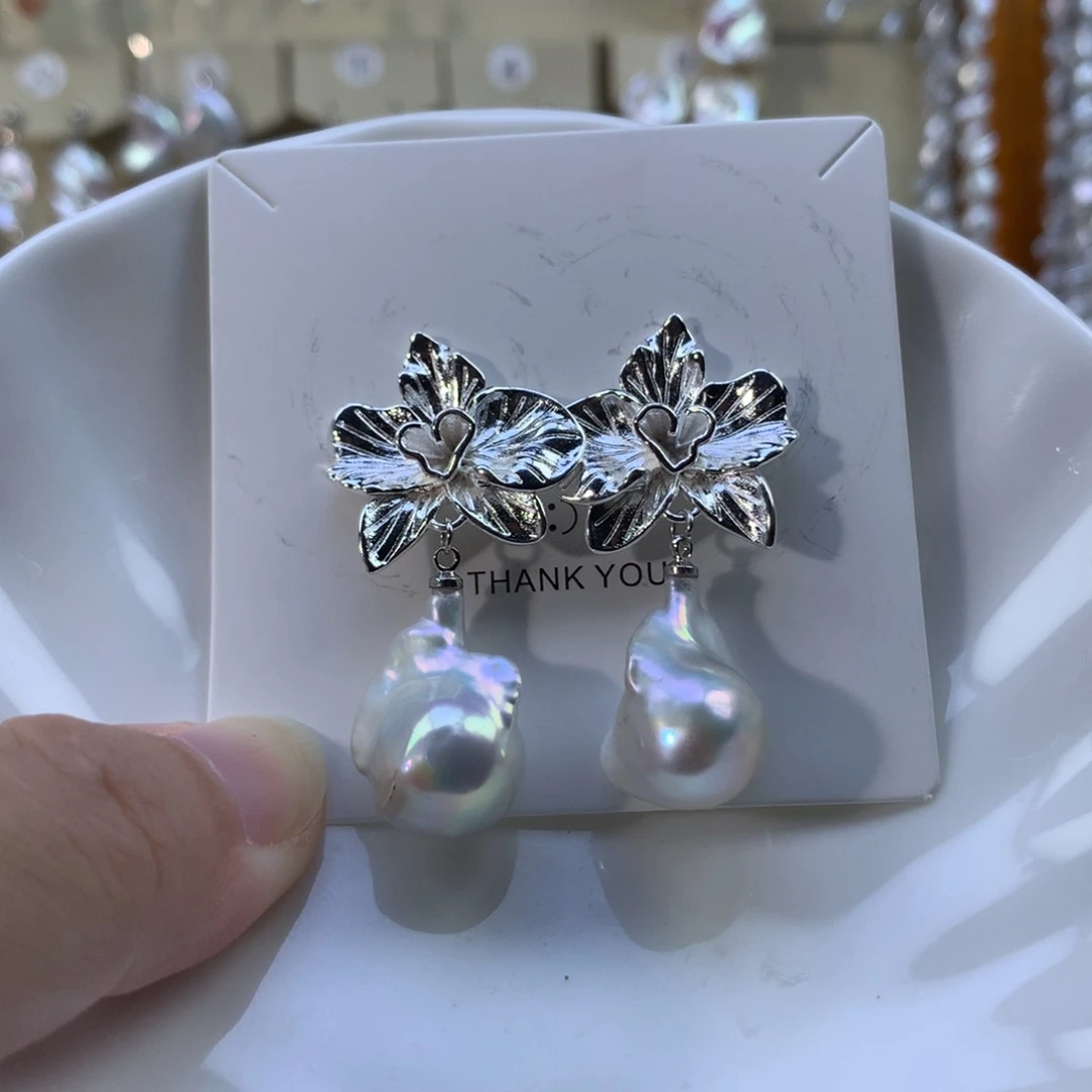 合金淡水珍珠耳饰特价2709