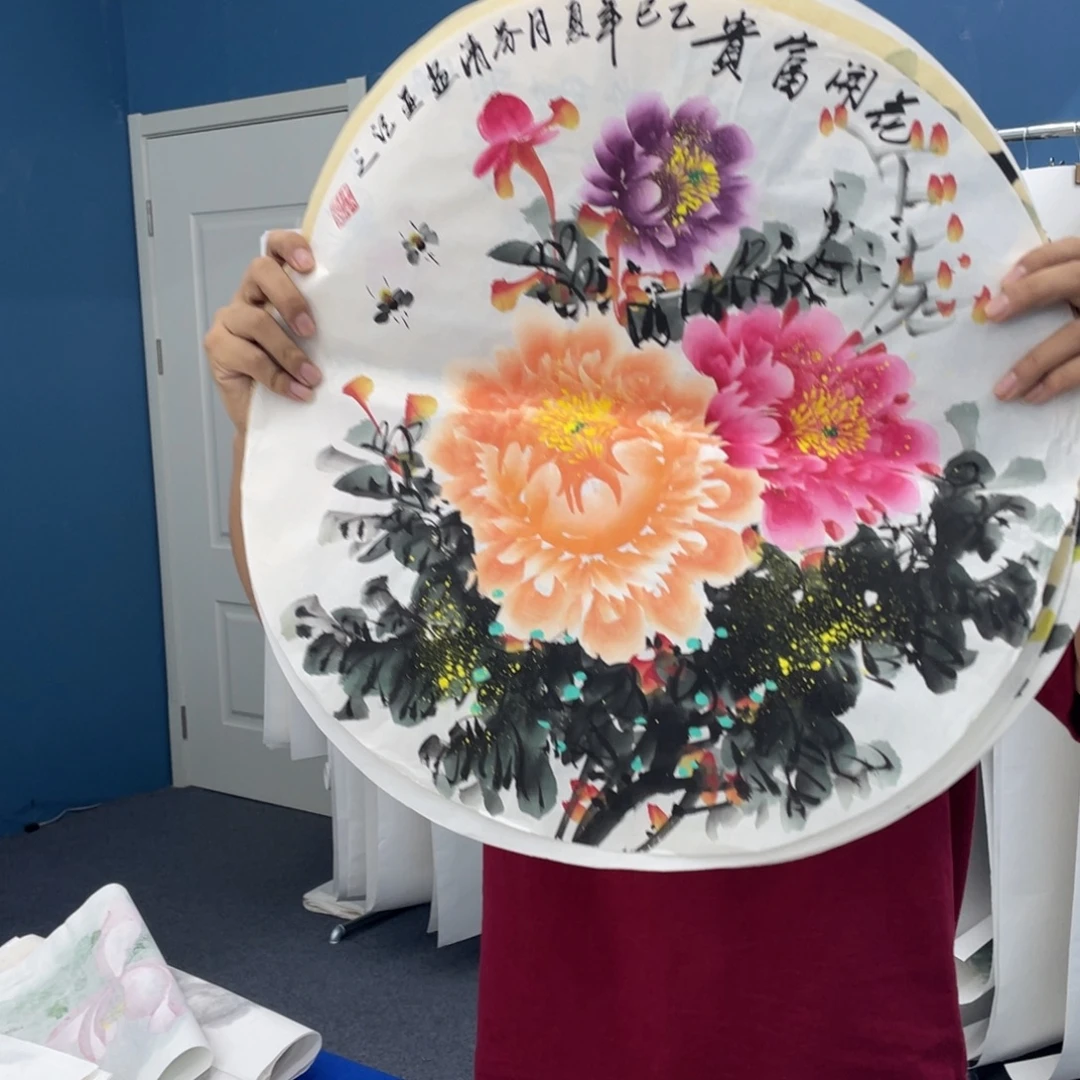 国画手绘国画欣赏一下